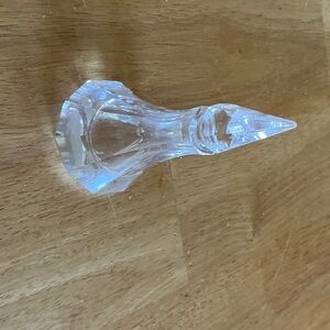 Part of Oneida collection Crystal Decorative vase - Clear Glass